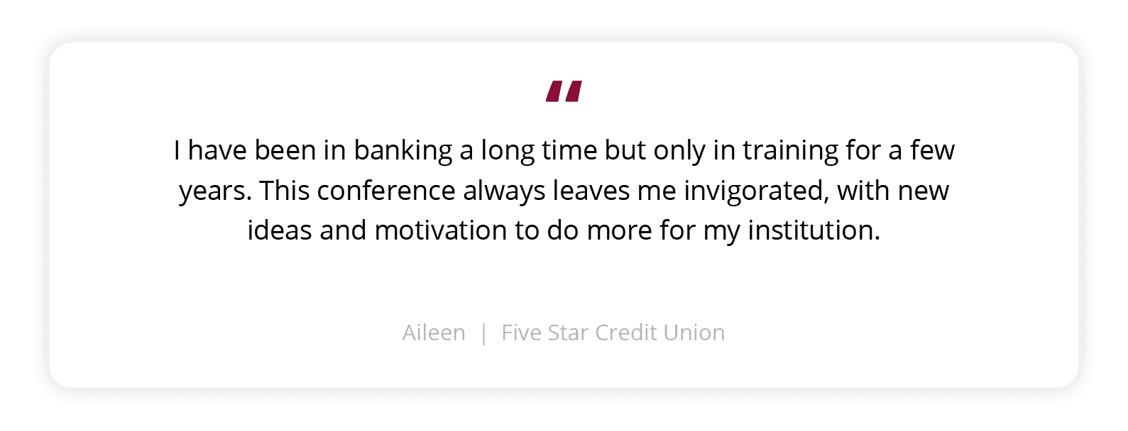 Testimonial from a past participant